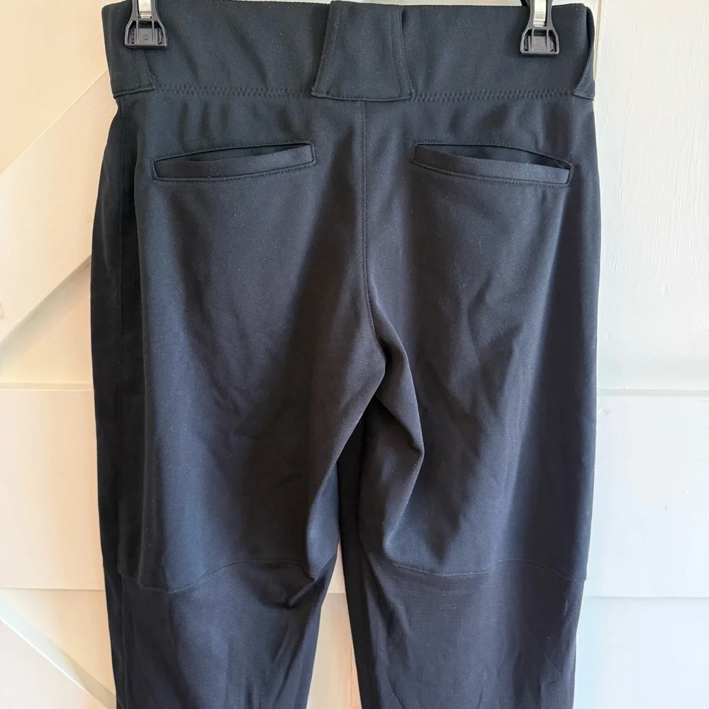Nike Youth Large Black Baseball Pants‎ – Athletic Fit, Classic Swoosh Two Button